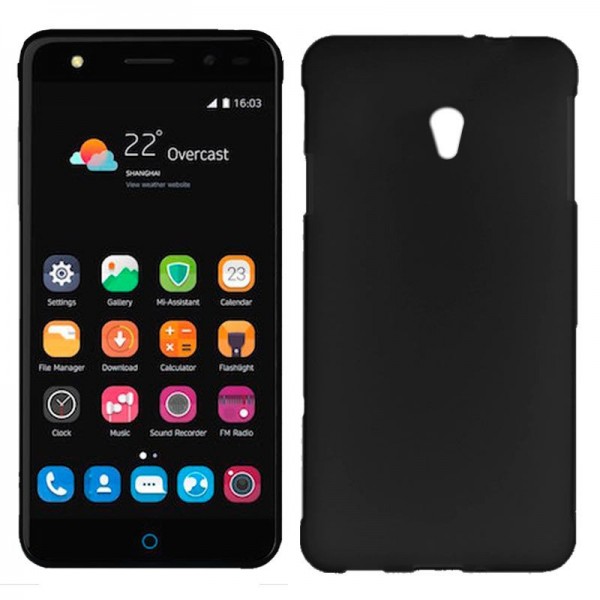 Funda Silicona ZTE Blade V7 (Negro)