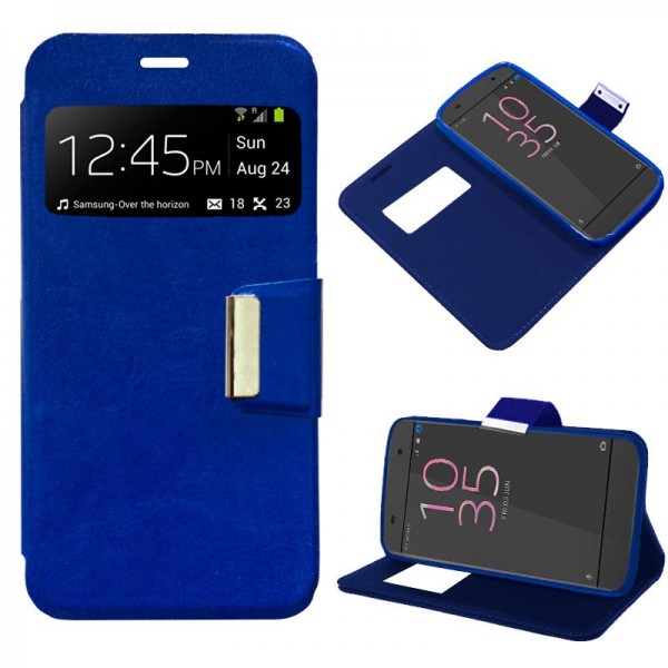 Funda Flip Cover Sony Xperia XA Liso Azul