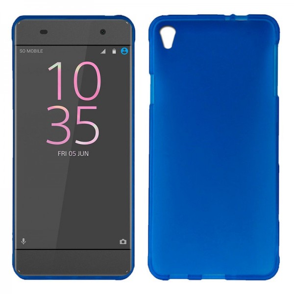 Funda COOL Silicona para Sony Xperia XA (Azul)