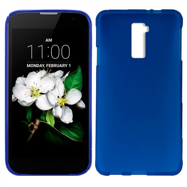 Funda COOL Silicona para LG K7 (Azul)