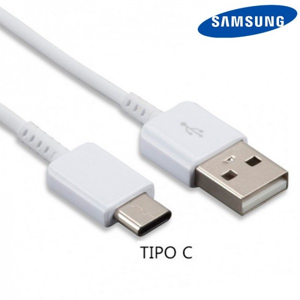 Cable USB Original Samsung Universal TIPO C Blanco...