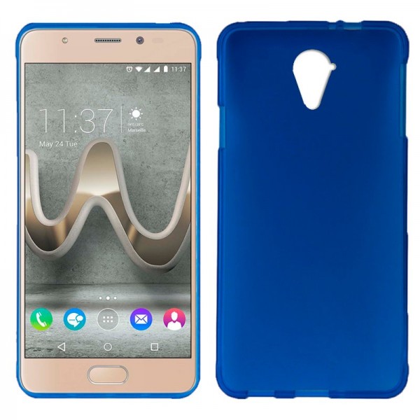 Funda COOL Silicona para Wiko U Feel Prime (Azul)