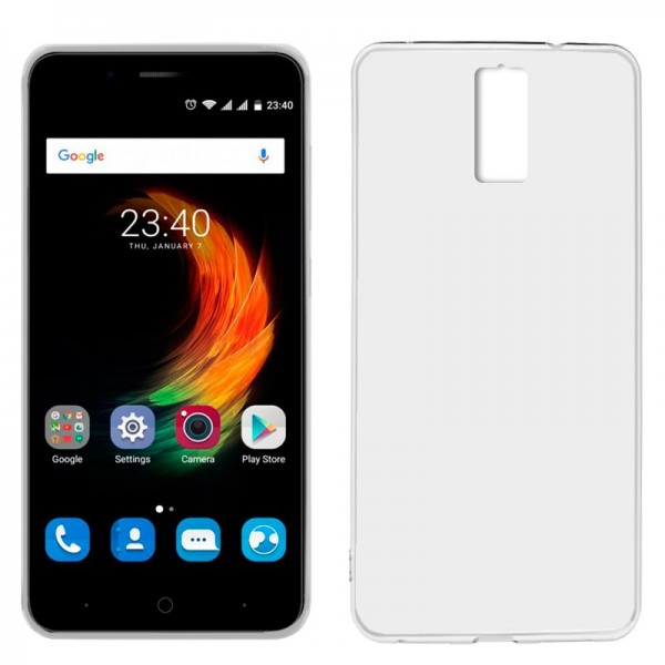 Funda COOL Silicona para ZTE Blade A610 Plus (Tran...