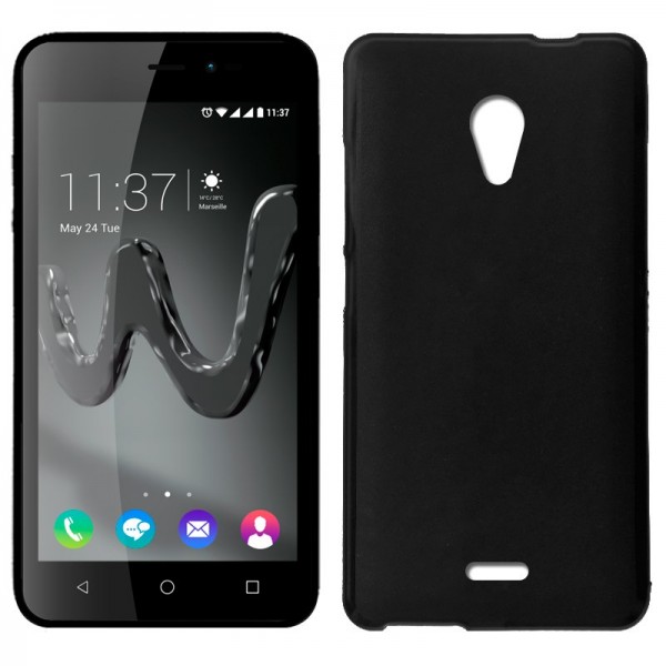 Funda COOL Silicona para Wiko Freddy (Negro)