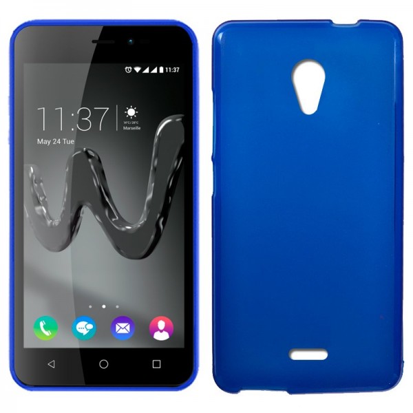 Funda COOL Silicona para Wiko Freddy (Azul)