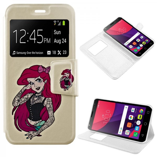 Funda COOL Flip Cover para Alcatel Pixi 4 (5) 3G D...