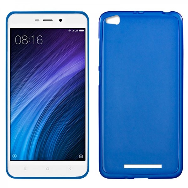 Funda Silicona Xiaomi Redmi 4A (Azul)