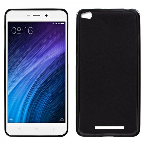 Funda Silicona Xiaomi Redmi 4A (Negro)