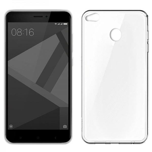 Funda Silicona Xiaomi Redmi 4X / 4X Pro (Transpare...