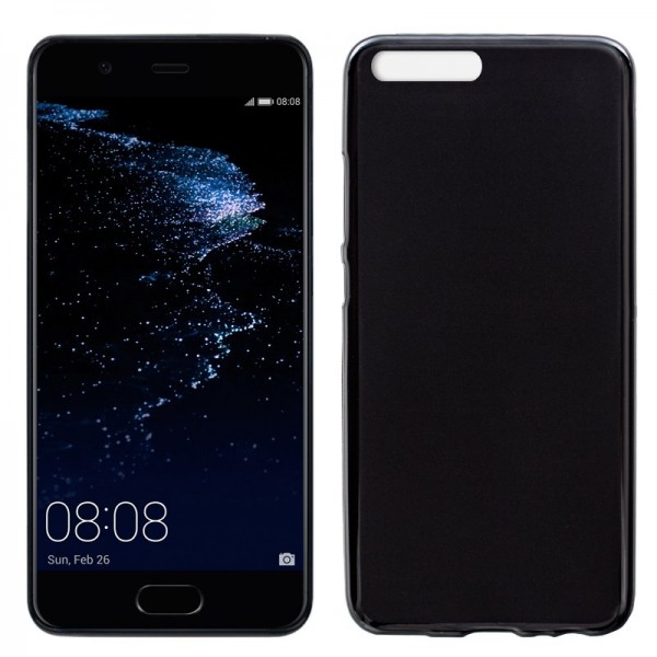 Funda COOL Silicona para Huawei P10 Plus (Negro)