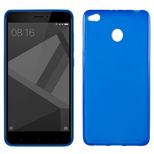 Funda Silicona Xiaomi Redmi 4X / 4X Pro (Azul)