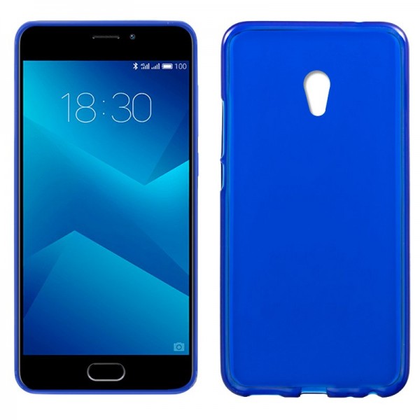 Funda COOL Silicona para Meizu M5 Note (Azul)