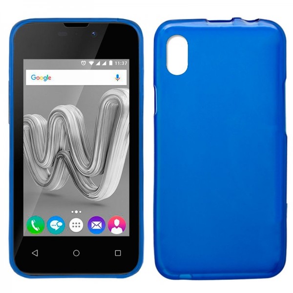 Funda COOL Silicona para Wiko Sunny Max (Azul)