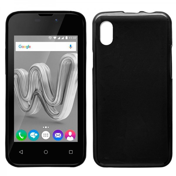 Funda COOL Silicona para Wiko Sunny Max (Negro)