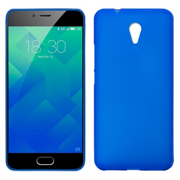 Funda COOL Silicona para Meizu M5s (Azul)