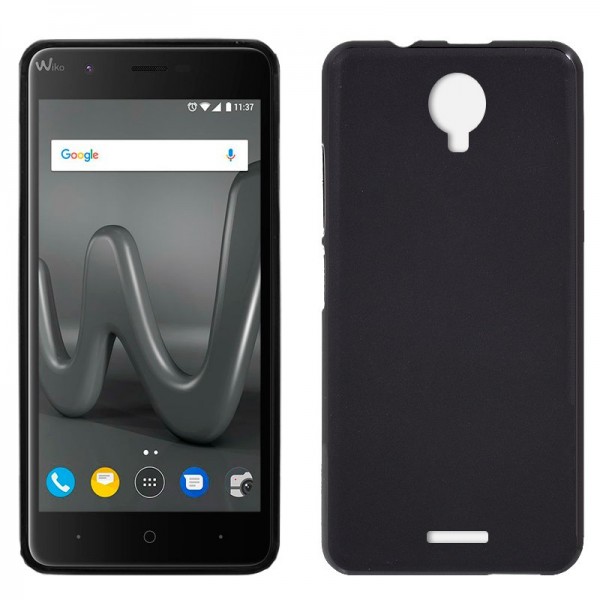 Funda COOL Silicona para Wiko Harry (Negro)