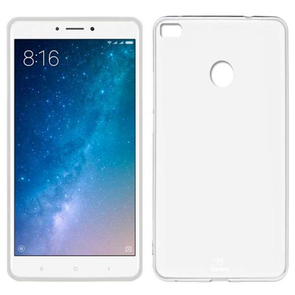 Funda Silicona Xiaomi Mi Max 2 (Transparente)
