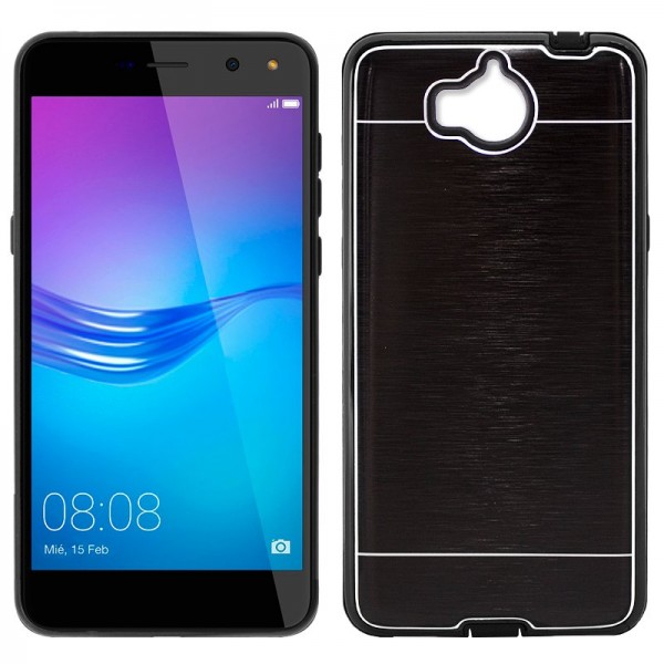 Carcasa Huawei Y6 (2017) Aluminio Negro