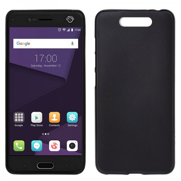 Funda COOL Silicona para ZTE Blade V8 (Negro)