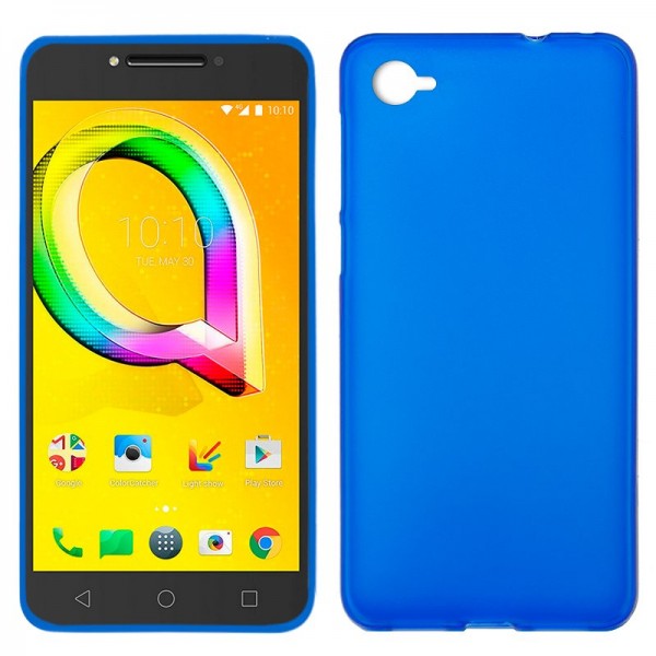 Funda COOL Silicona para Alcatel A5 Led (Azul)