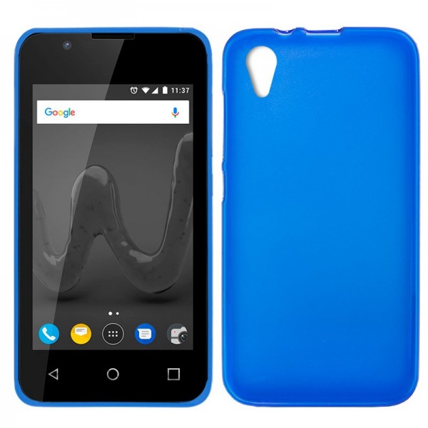 Funda COOL Silicona para Wiko Sunny 2 (Azul)