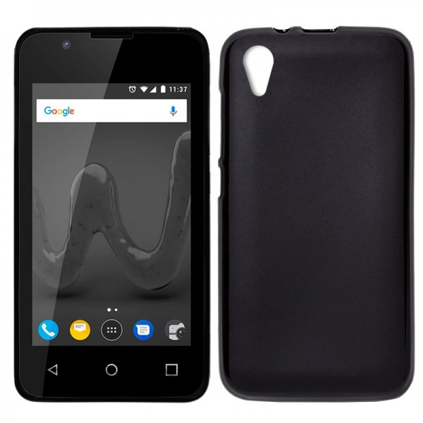 Funda COOL Silicona para Wiko Sunny 2 (Negro)