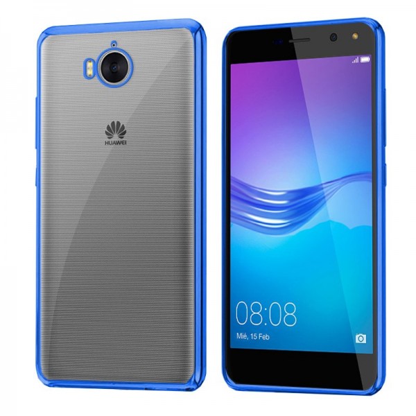 Carcasa COOL para Huawei Y6 (2017) Borde Metalizad...