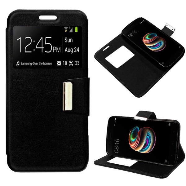 Funda Flip Cover Xiaomi Mi A1 / Mi 5X Liso Negro