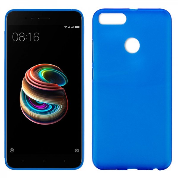 Funda Silicona Xiaomi Mi A1 / Mi 5X (Azul)