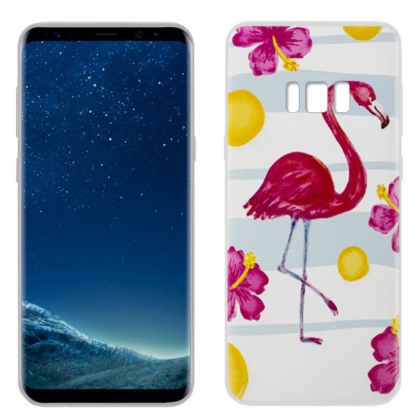 Carcasa Samsung G955 Galaxy S8 Plus Dibujos Flamen...