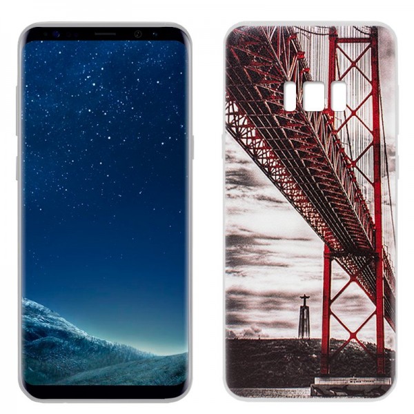 Carcasa Samsung G955 Galaxy S8 Plus Dibujos Puente