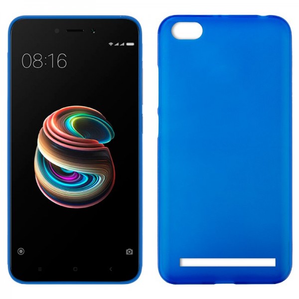 Funda COOL Silicona para Xiaomi Redmi 5A (Azul)
