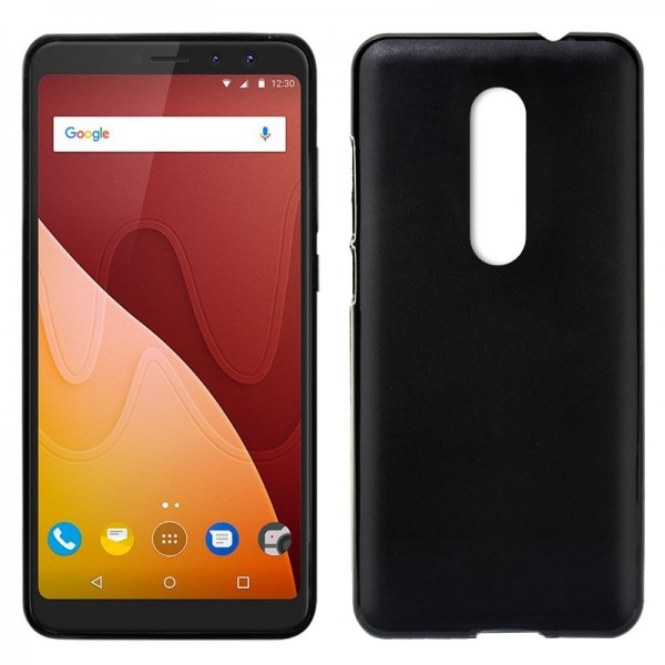 Funda COOL Silicona para Wiko View Prime (Negro)