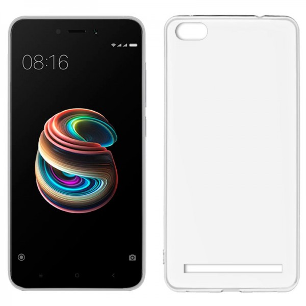 Funda COOL Silicona para Xiaomi Redmi 5A (Transpar...
