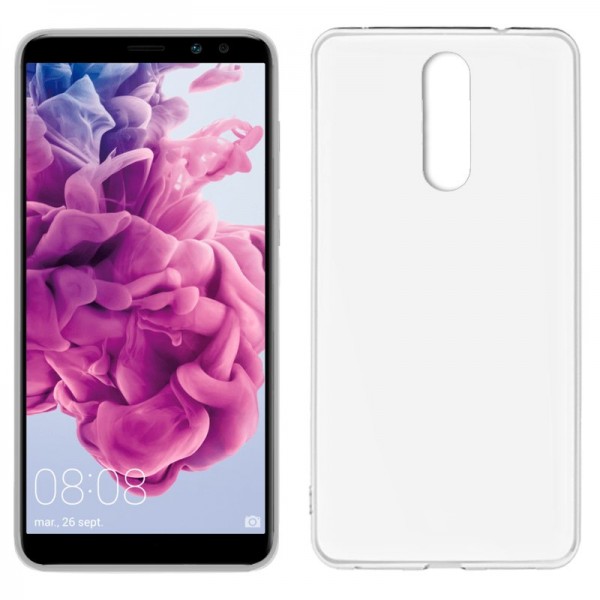 Funda Silicona Huawei Mate 10 Lite (Transparente)