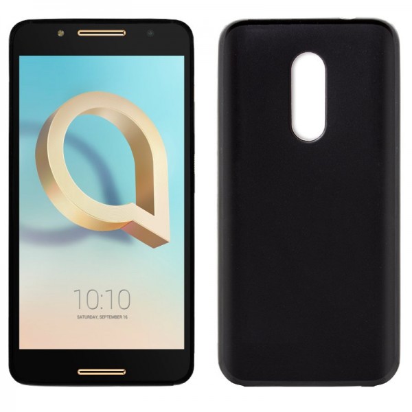 Funda COOL Silicona para Alcatel A7 (Negro)