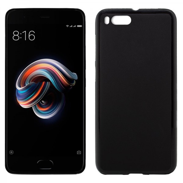 Funda COOL Silicona para Xiaomi Mi NOTE 3 (Negro)