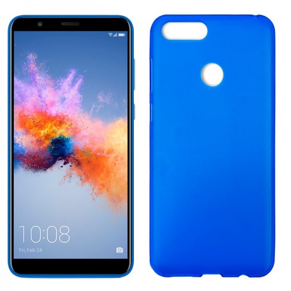 Funda COOL Silicona para Huawei Honor 7X (Azul)