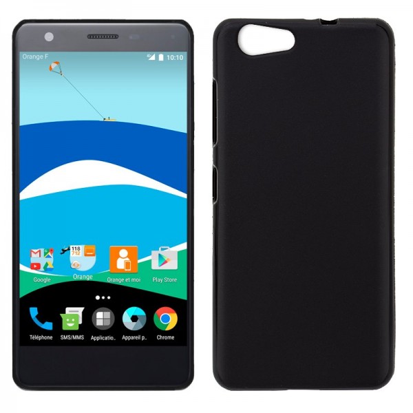 Funda COOL Silicona para ZTE Blade V770 / Orange N...