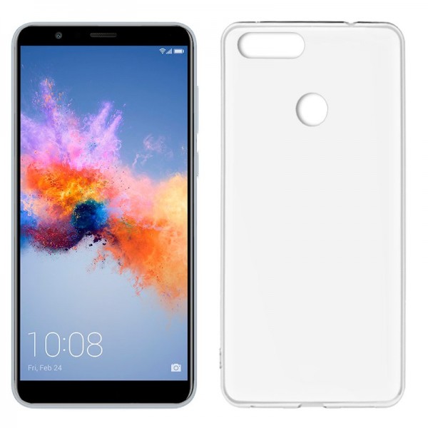 Funda COOL Silicona para Huawei Honor 7X (Transpar...