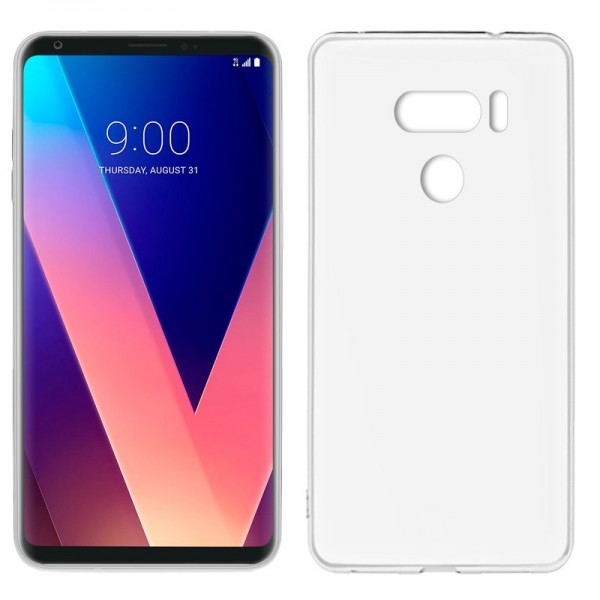 Funda COOL Silicona para LG V30 (Transparente)