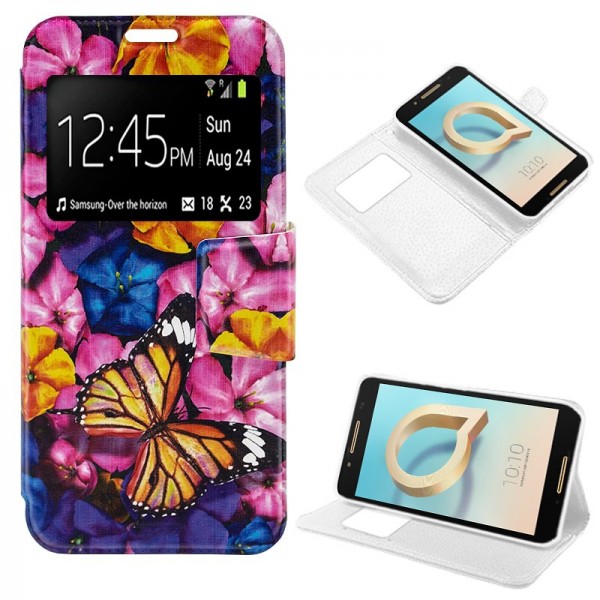 Funda COOL Flip Cover para Alcatel A7 Dibujos Mari...