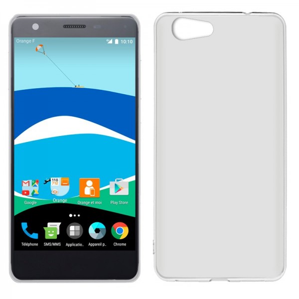 Funda COOL Silicona para ZTE Blade V770 / Orange N...