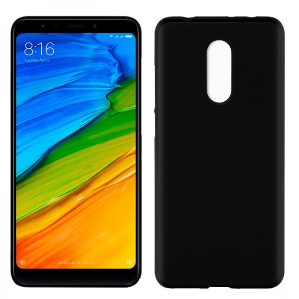 Funda COOL Silicona para Xiaomi Redmi 5 (Negro)