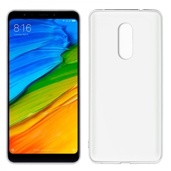 Funda COOL Silicona para Xiaomi Redmi 5 (Transpare...