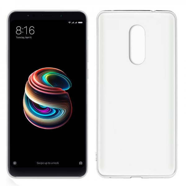 Funda COOL Silicona para Xiaomi Redmi 5 Plus (Tran...