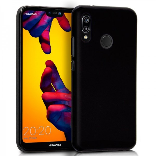 Funda Silicona Huawei P20 Lite (Negro)
