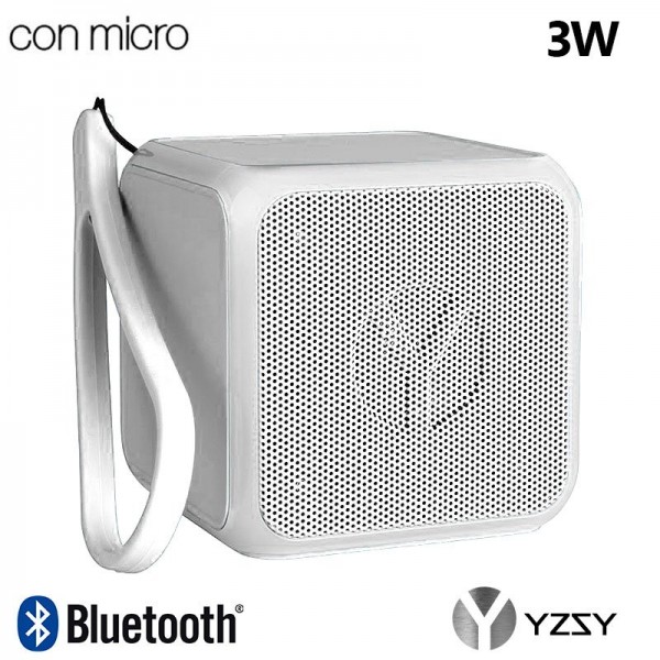 Altavoz Bluetooth Cubo Música Universal YZSY Flas...