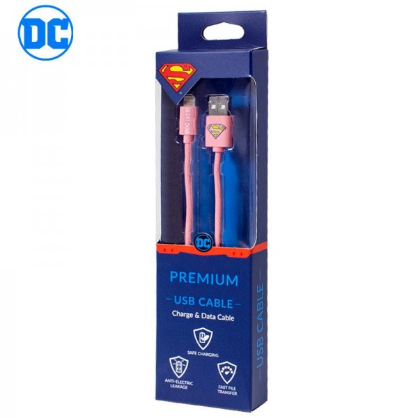 Cable USB Licencia DC Superman Lightning iPhone 6 ...