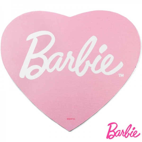 Alfombrilla Ratón Licencia Barbie Corazón